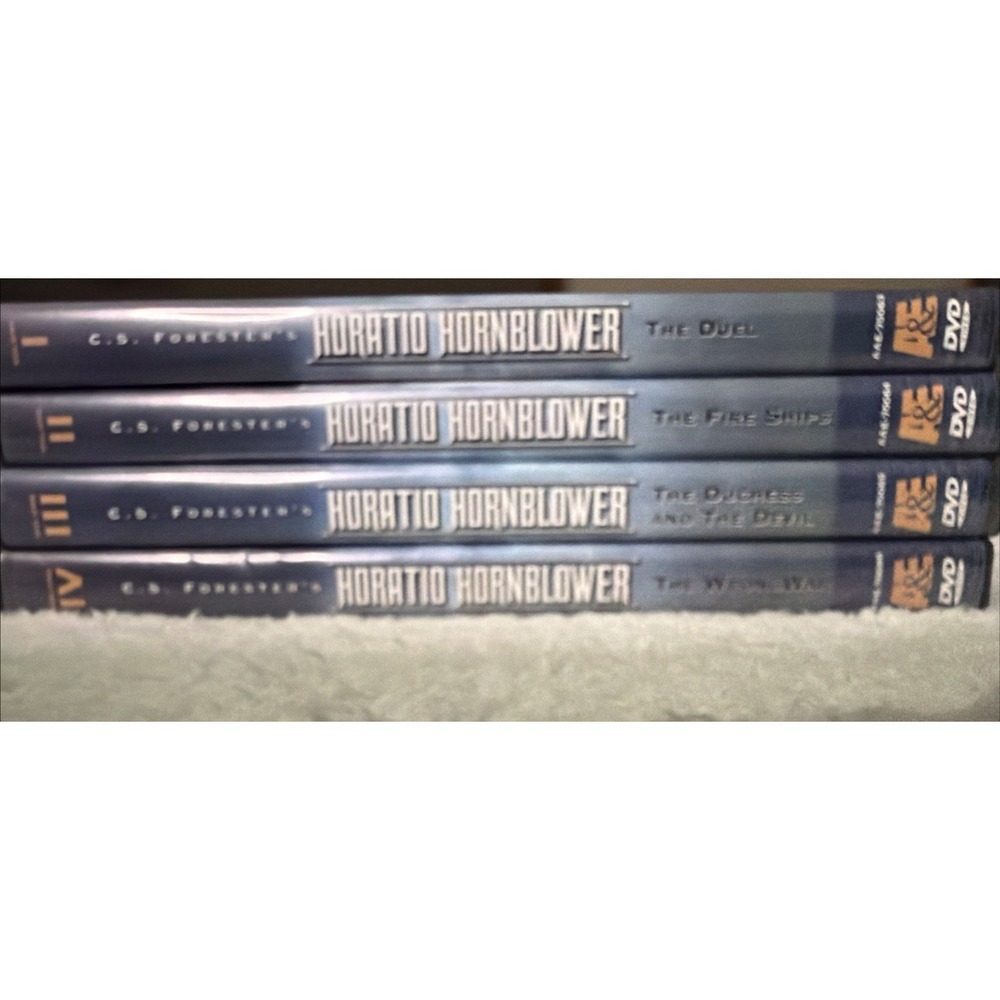 A&E Horatio Hornblower Volume 1-4 DVD Ioan Gruffudd C.S. Forester's
